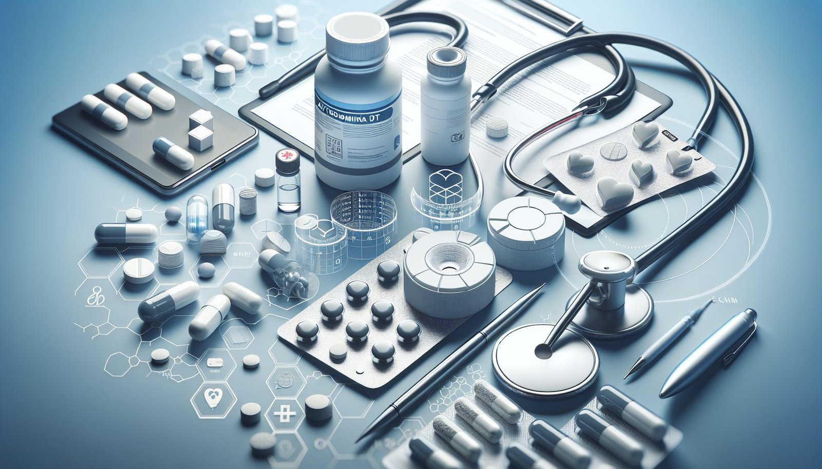 Imagen de Azitromicina DT, un medicamento antibiótico